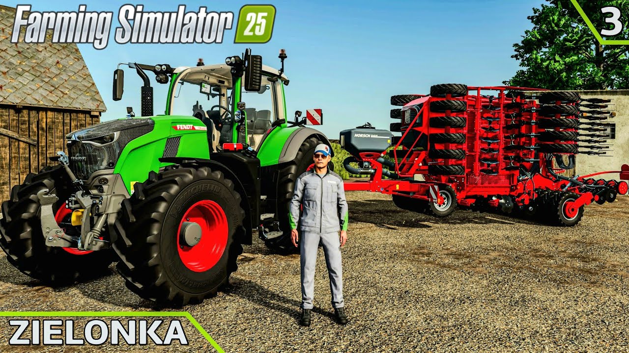 Getting the FENDT 728 Vario on sale & HORSCH seeder | ZIELONKA | Farming Simulator 25 | Ep.3