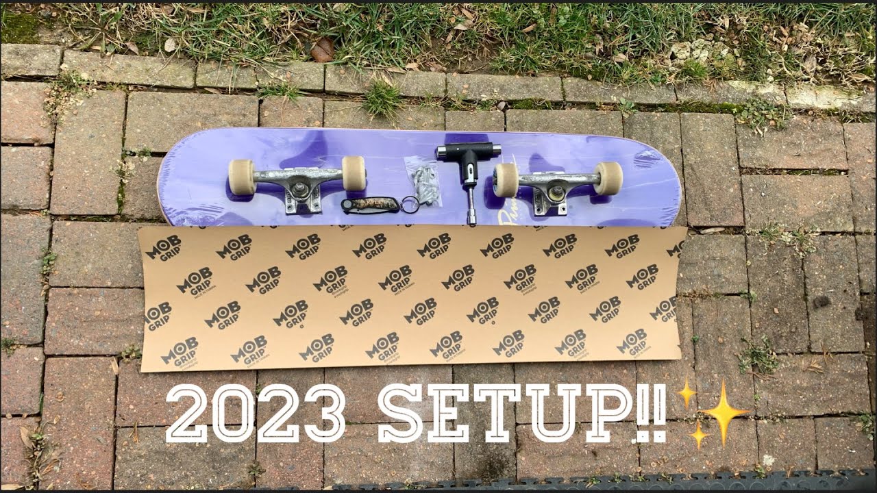 My 2023 Skateboard setup!!