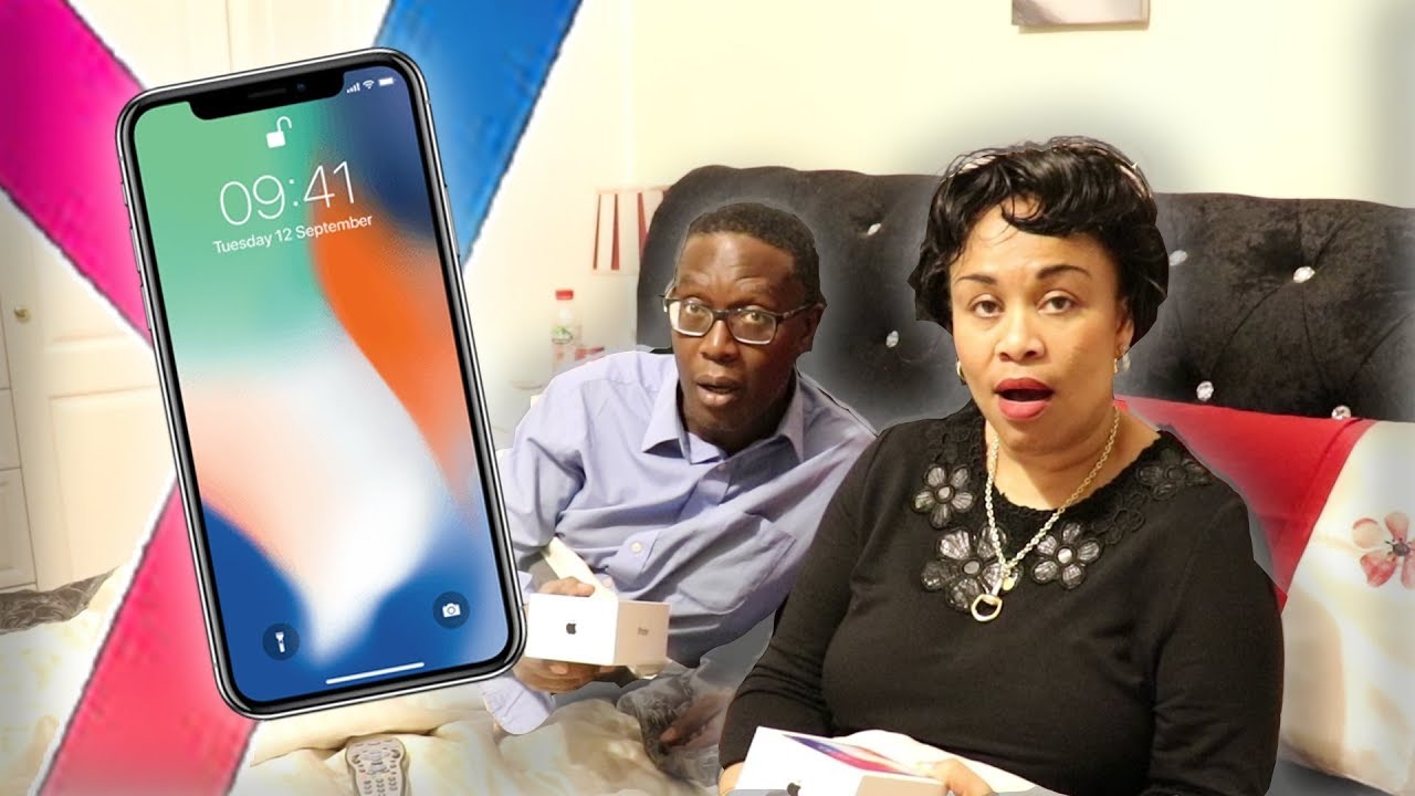 Купил маме и папе iPhone X