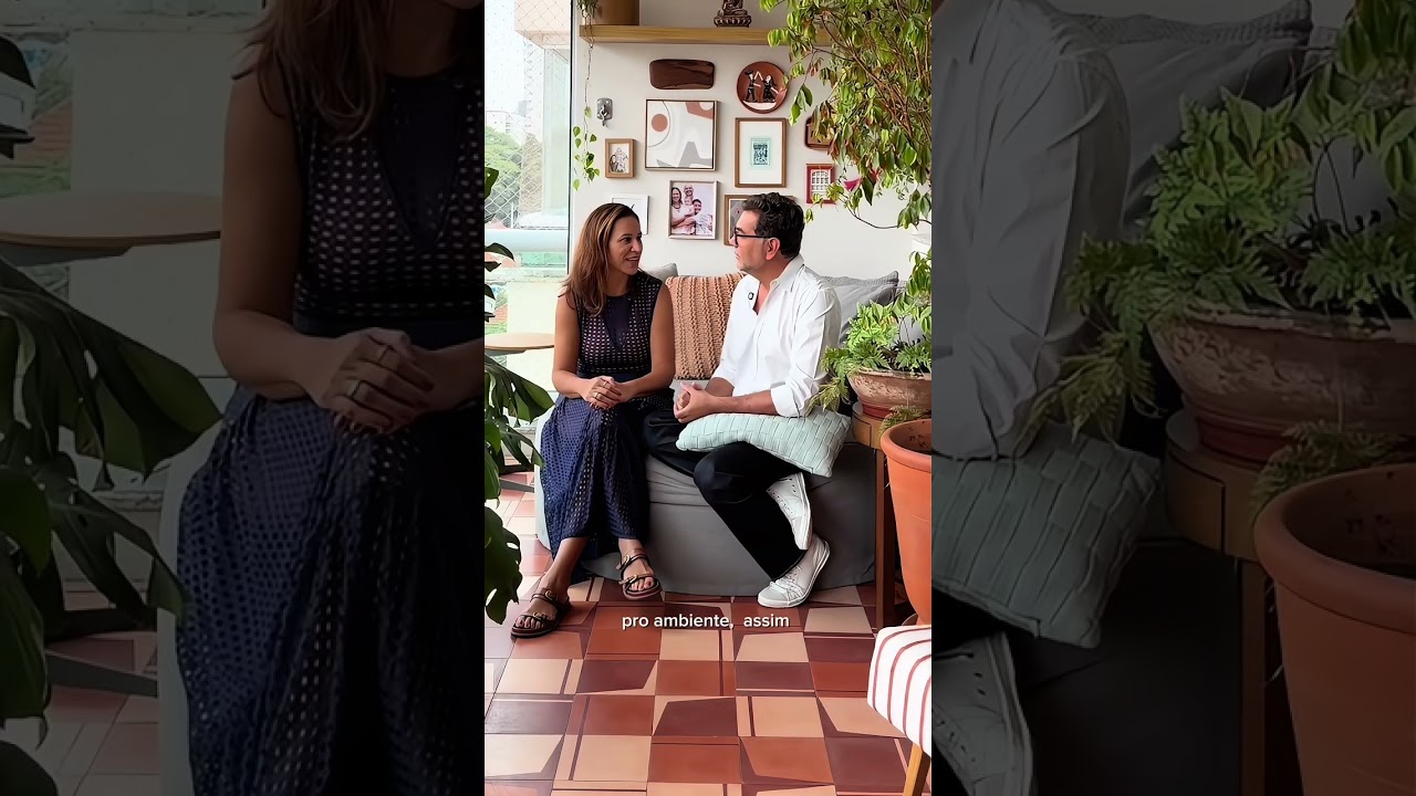 Newton Lima visita a casa de Vanessa Ribeiro, do escritório Quattrino Arquitetura