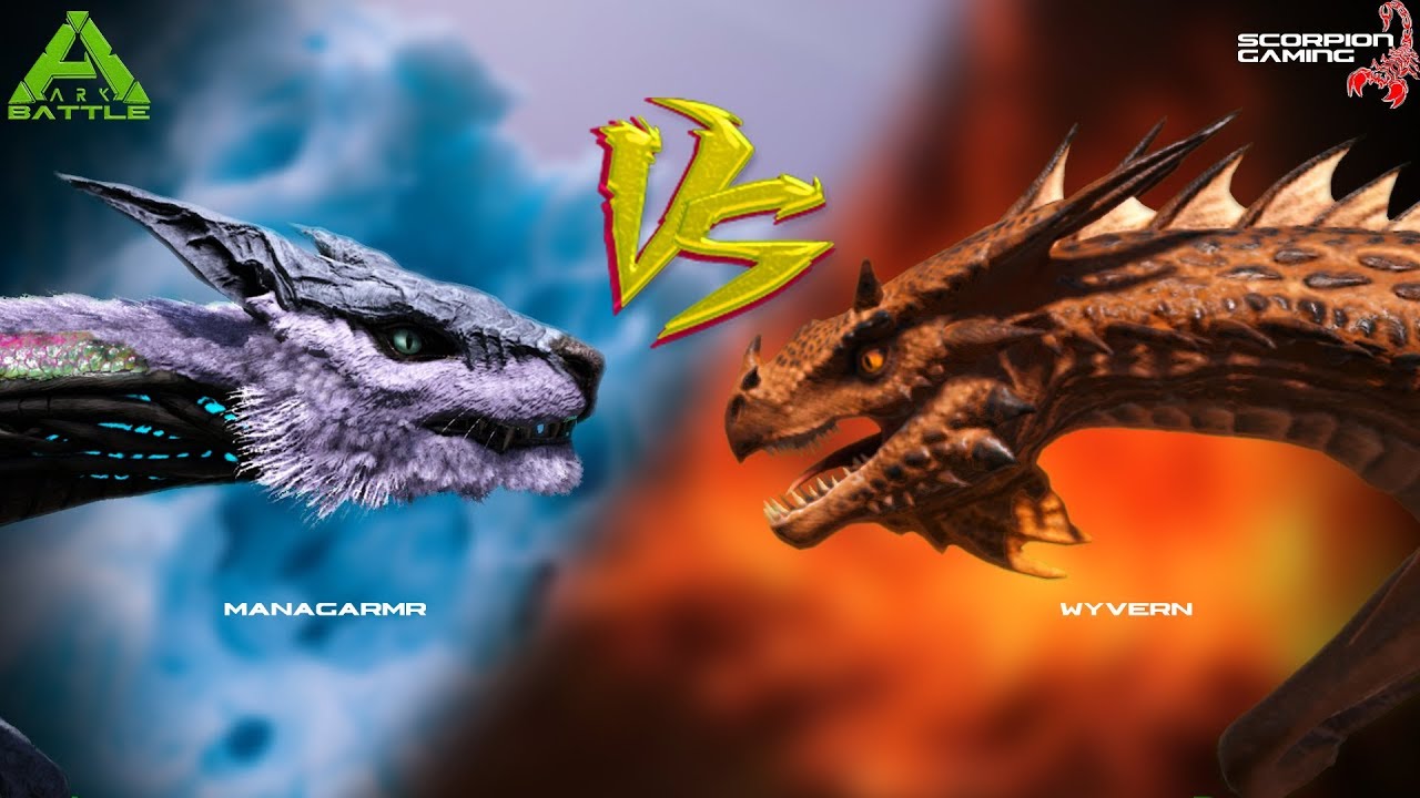 Wyvern VS Managarmr | Ark BATTLE