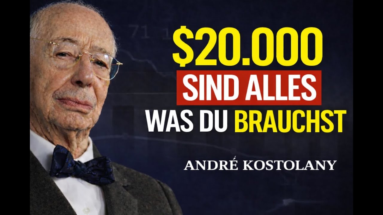 Warum sich ALLES nach 20.000 € verändert | André Kostolany – Geduld und die wahre Macht des Geldes