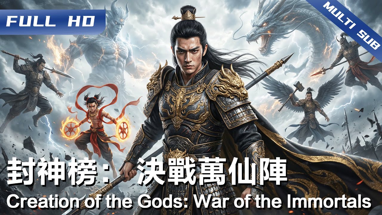 《封神榜： 决战万仙阵》Creation of the Gods: War of the Immortals🔥封神系列最新力作！陈键锋领衔终极之战  姜子牙集结杨戬哪吒决战通天教主！【FULL】