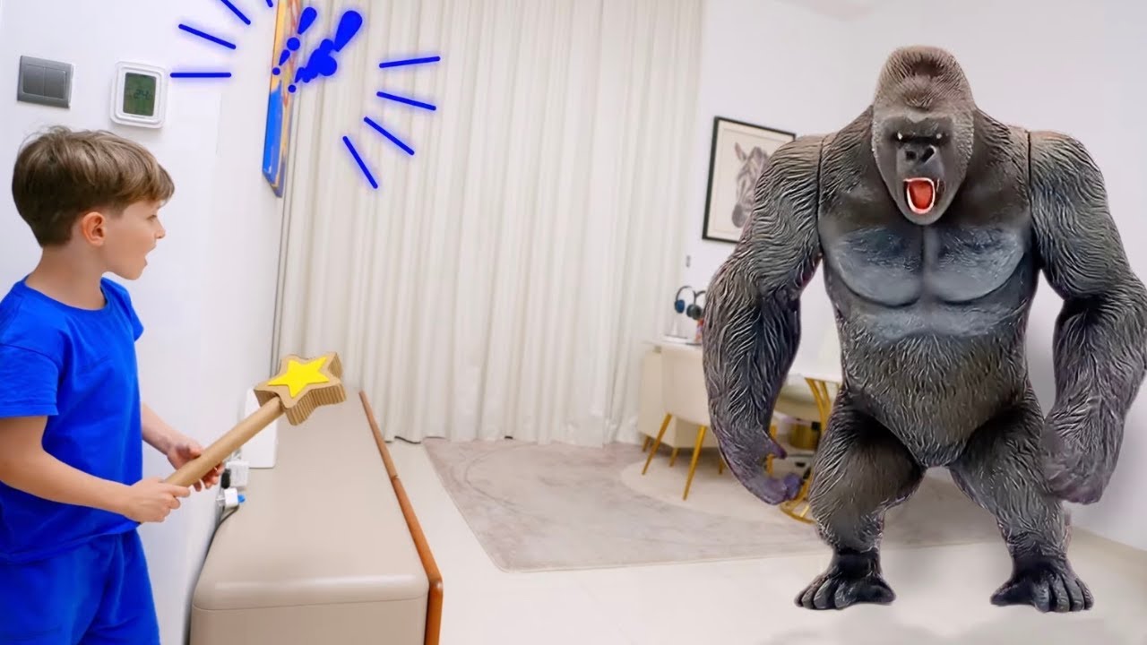 Learn the Names and Fun Facts About Wild Animals for Kids! 🦓🦍🐎