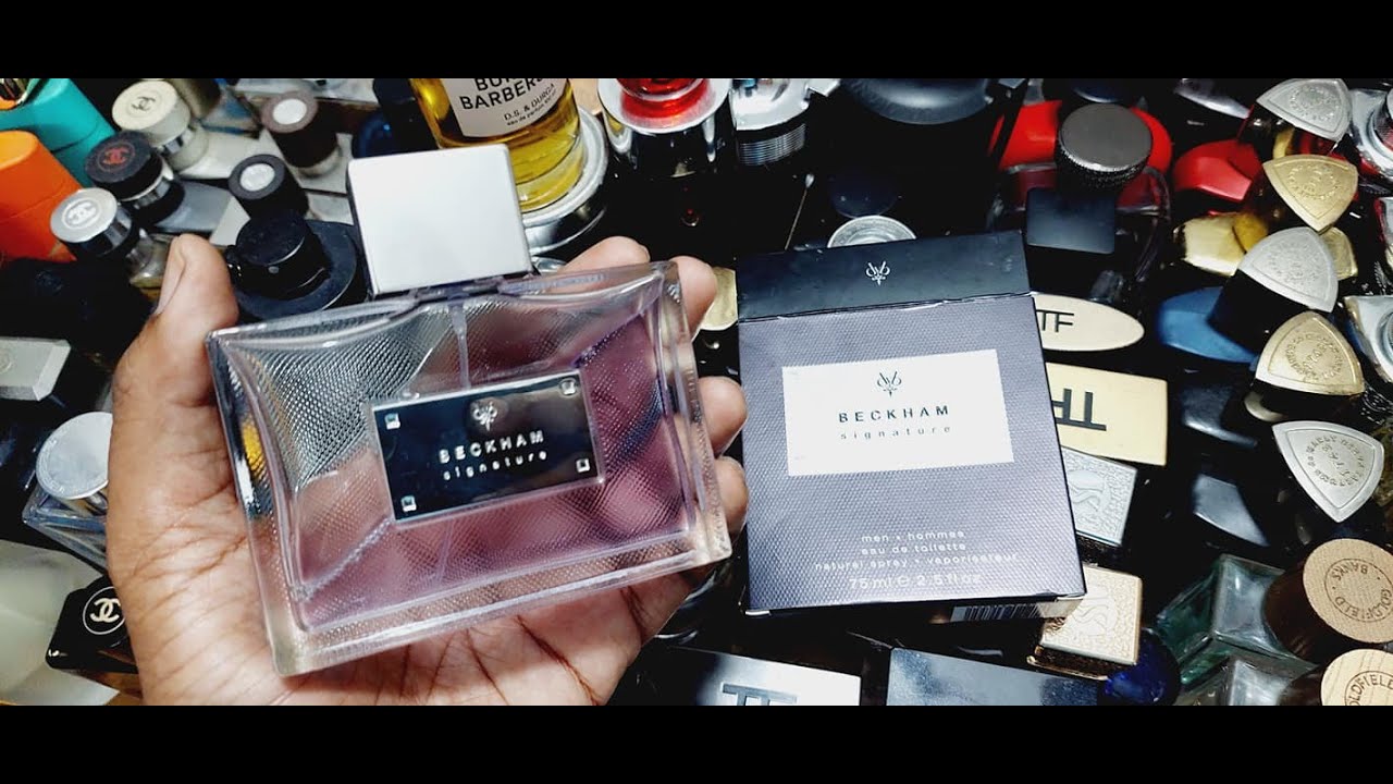 David Beckham Signature For Men Fragrance Review (2008)