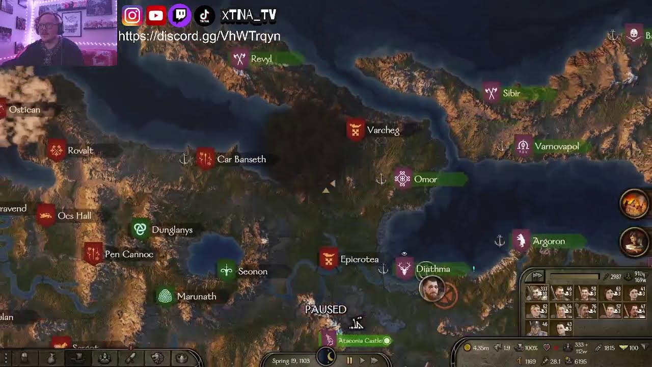 Tunic Tuesdays Episode 12 War Sails, Nord Campaign #Viking #Bannerlord #Mountandblade2