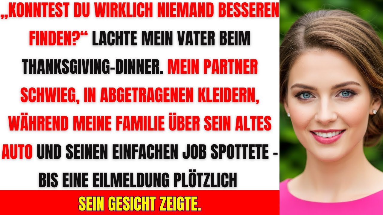 „Meine Familie nannte ihn einen Versager – bis sie herausfand, WER er wirklich war …“
