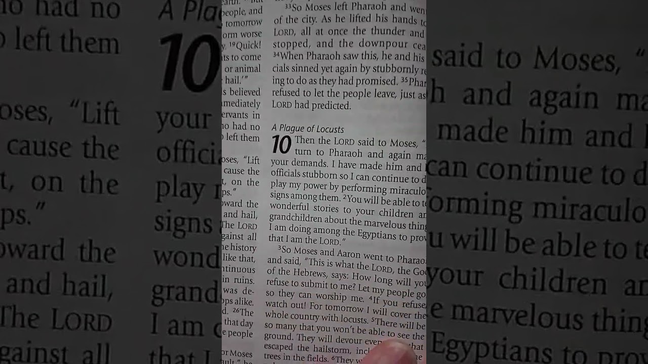 Exodus 9 & 10 