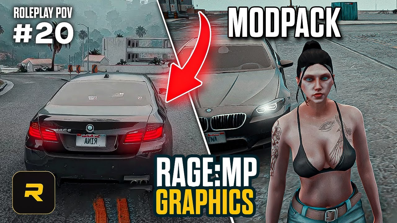 [rina-roleplay.com] RAGEMP ULTRA REALISTIC GRAPHICS ENB + MODS ROLEPLAY POV - GTA5 - GTAV - RAGE:MP
