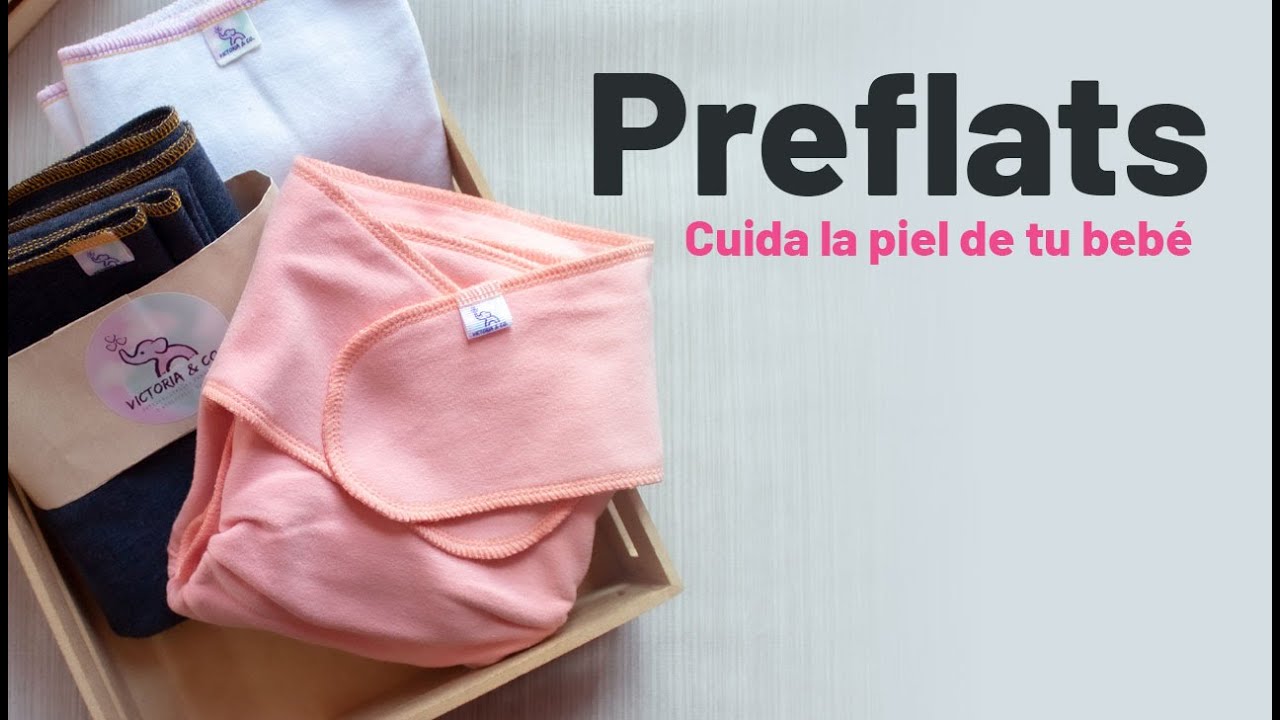 Preflats  |  Pañales de tela que cuidan la piel de tu bebé  | Victoria & Co