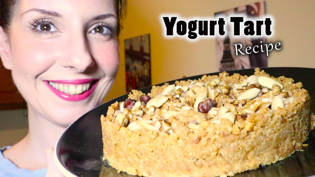 YOGURT TART WITH NUTS & HONEY - Recipe | SaltedCaramel Life