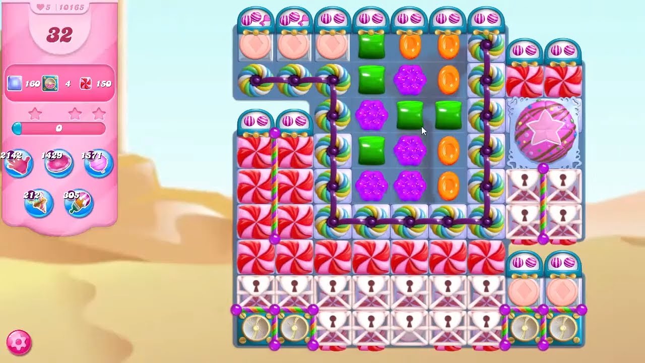 Candy Crush Saga Level 10165 NO BOOSTERS
