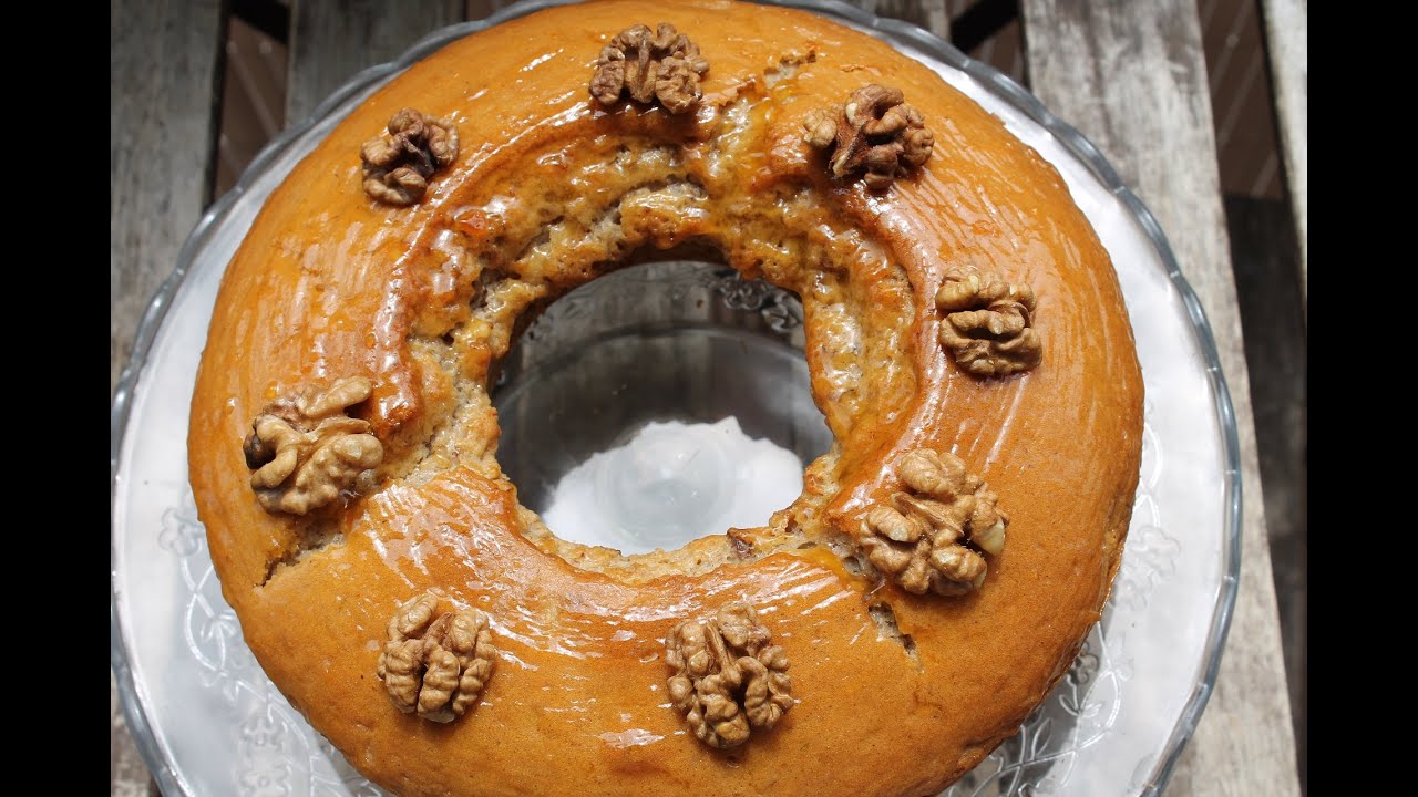 GATEAU AUX DATTES ET NOIX PAR QUELLE-RECETTE Episode 119