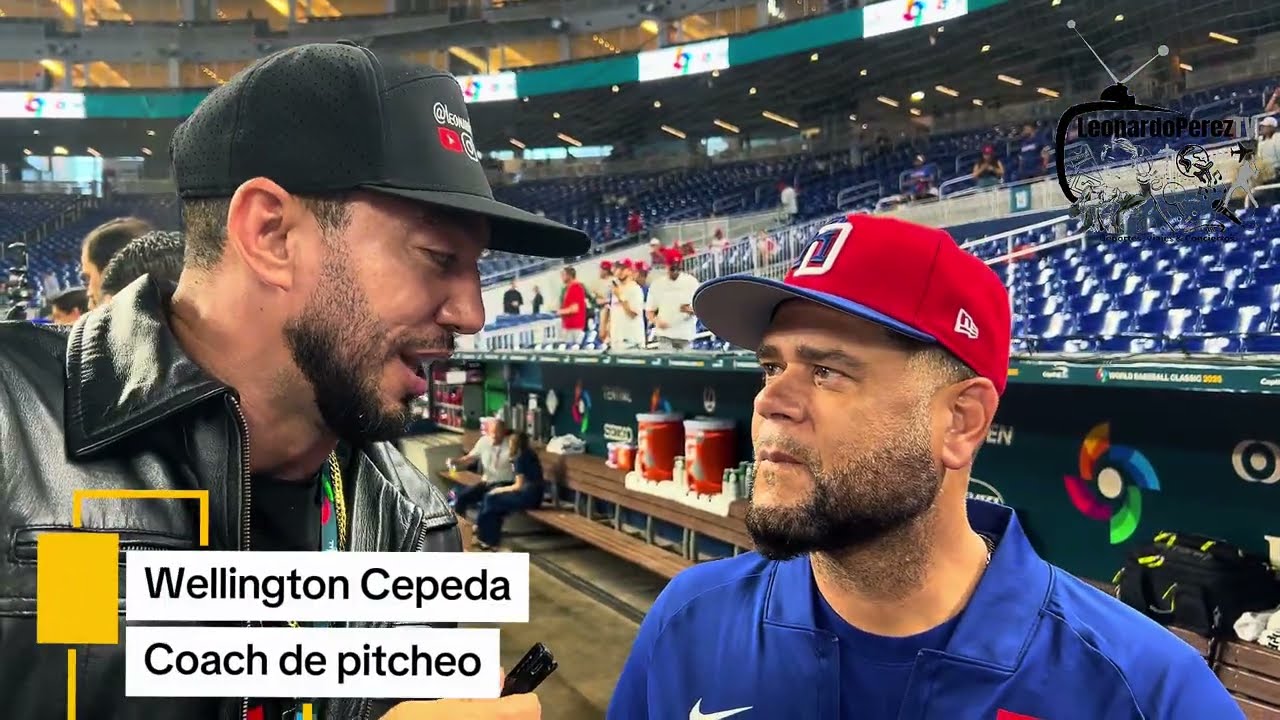 El Coach de Pitcheo Dominicano Wellington Cepeda revela tácticas generales del picheo WBC 2026
