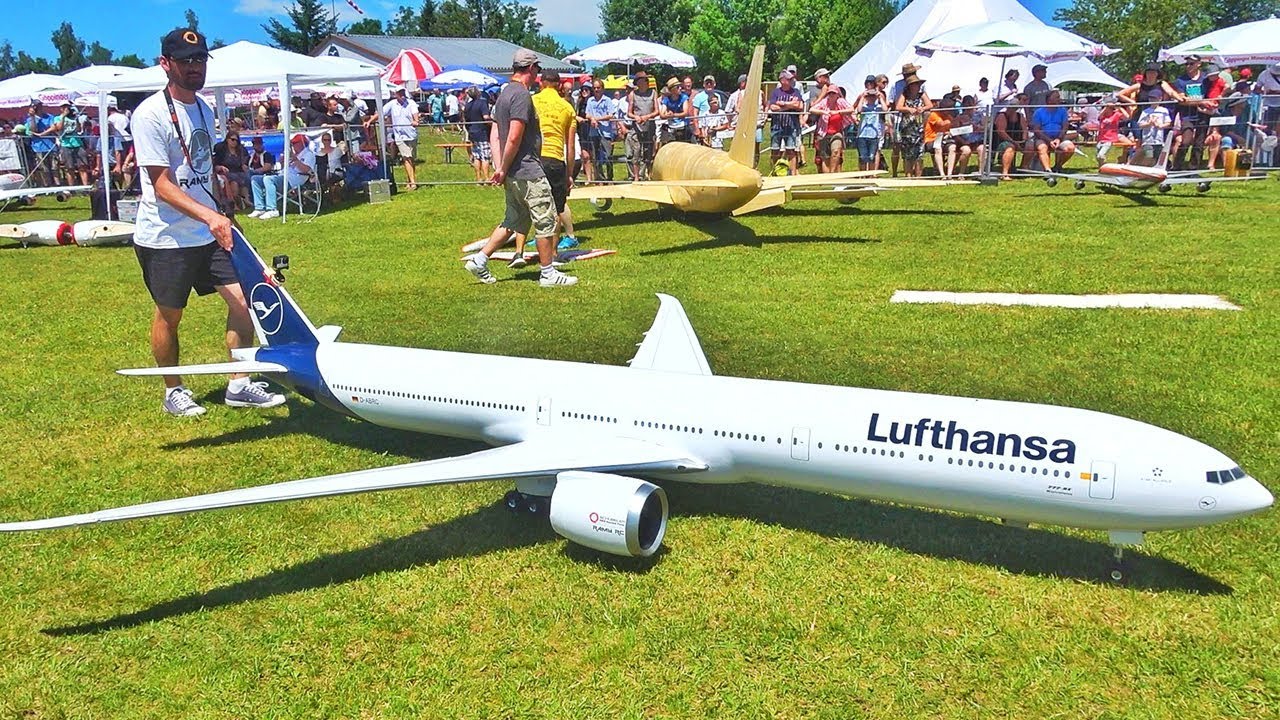 XXL BOEING 777-9X EDF RC AIRLINER FROM RAMY RC | AIRLINERTREFFEN 2019