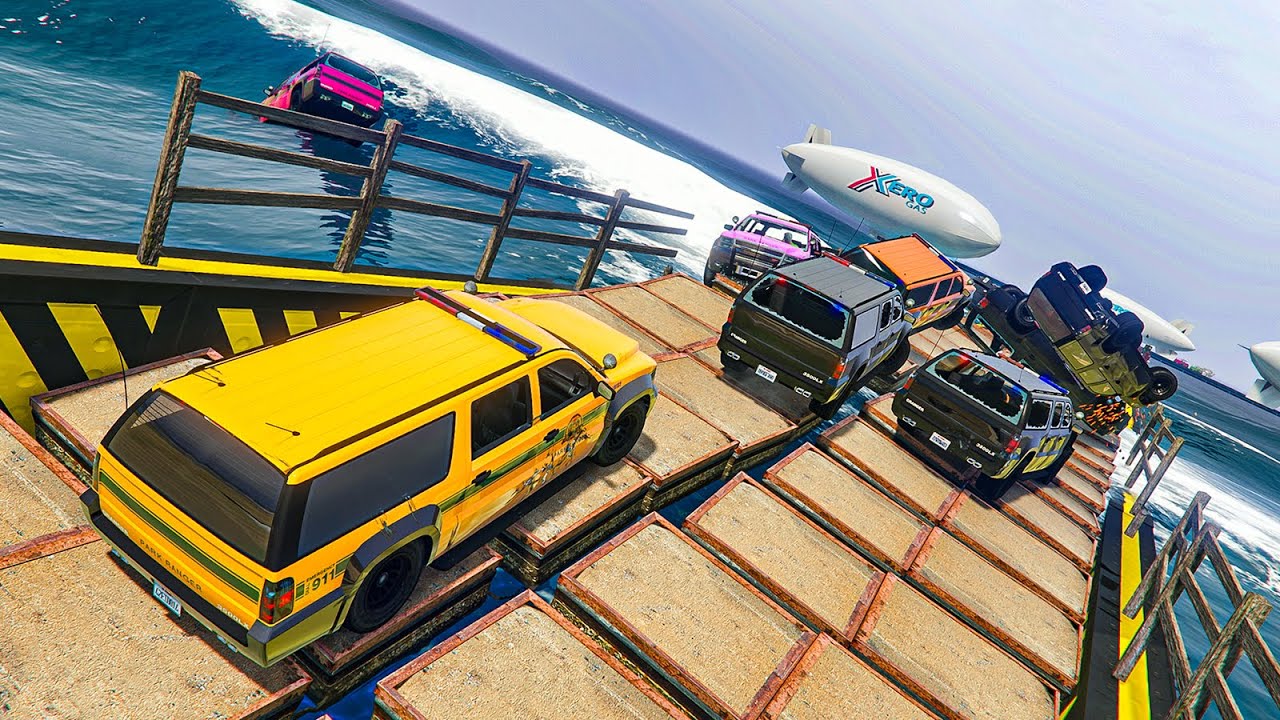 SURFING THE WAVES IN THIS WILD FLOATING FACE TO FACE! - (GTA 5 Online)