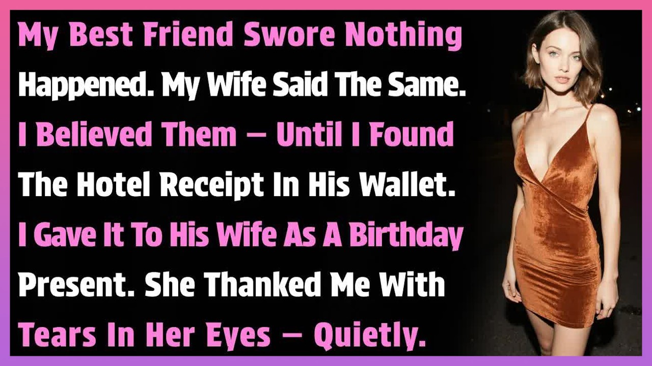 My Best Friend Swore Nothing Happened  My Wife Said The Same  I Believed Them — Until I Found