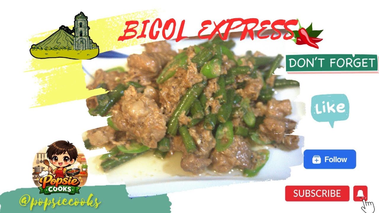 Bicol Express Made Easy | Popsie Cooks