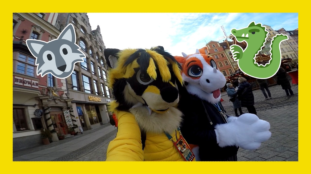 🗽💛 Furasy zwiedzają Wrocek w Sylwka :O🐝🐺