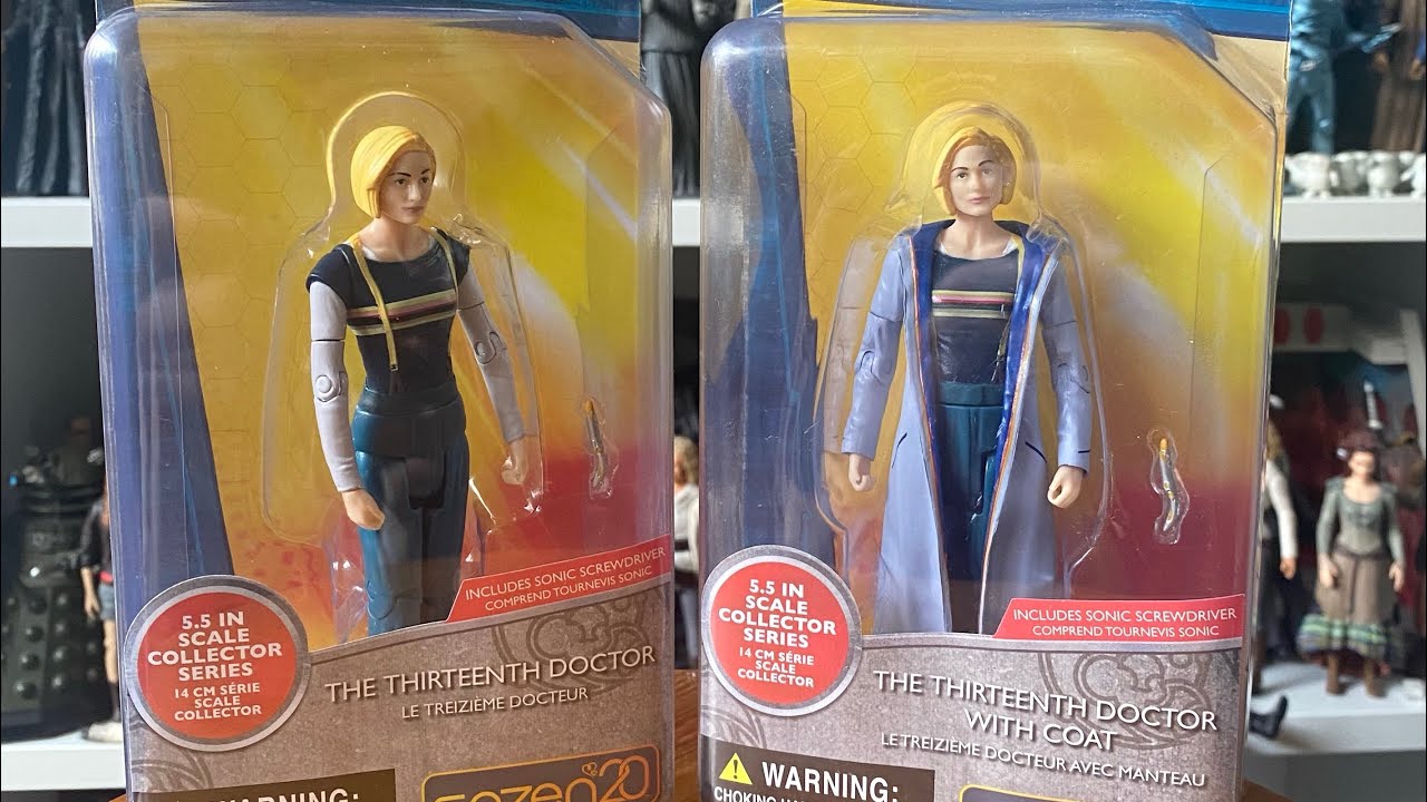 Doctor Who Thirteenth Doctor Action Figures From Seven20 (USA Exclusives)