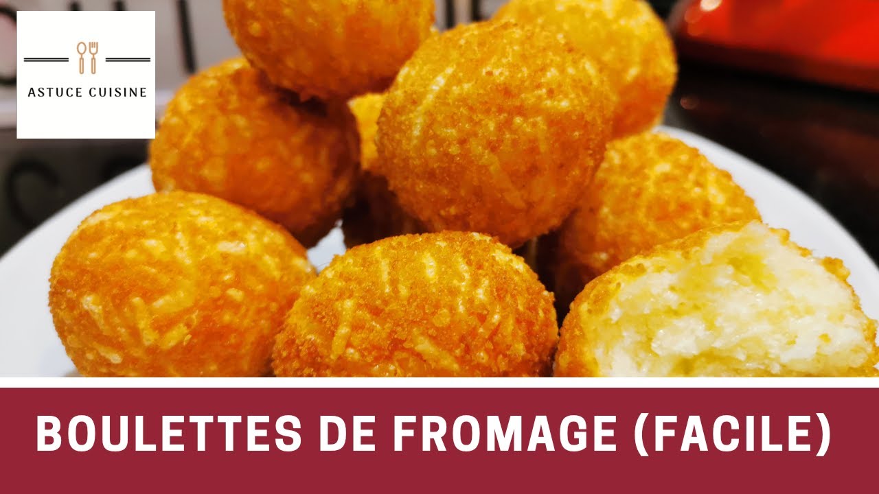 Boulettes ou beignets de fromage (FACILE ET RAPIDE)