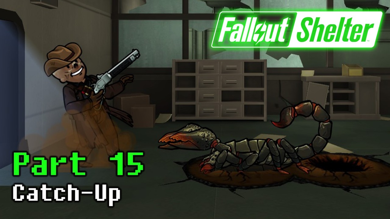 Kejar Para Penculik Botol Dan Tutup Botol - Fallout Shelter Gameplay Indonesia Part 15