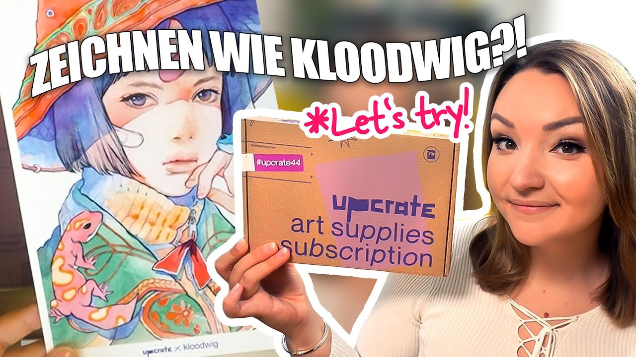 #UPCRATE mal ANDERS! Ich probiere einen neuen Stil... | Mystery Kunstabobox