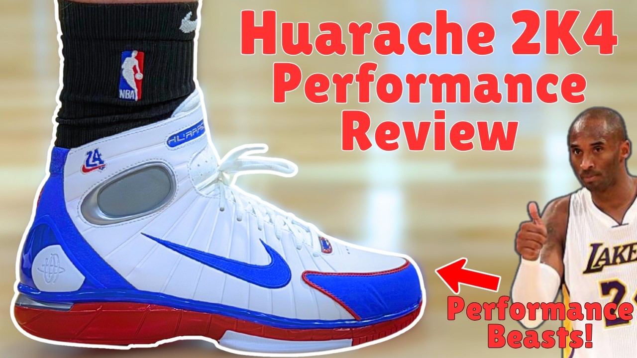 Обзор характеристик кроссовок Nike Huarache 2K4 — лучше, чем большинство современных кроссовок!!