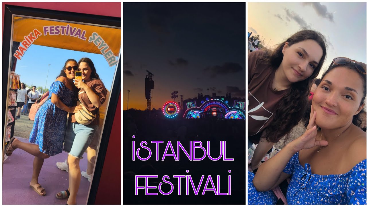 İstanbul Festivaline Gittik! Mor ve Ötesi Konseri💜| VLOG
