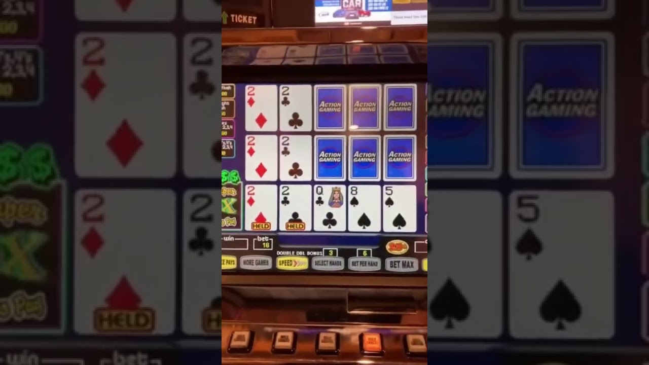 Oh yeah! #videopoker #lasvegas #slots #quads #jackpot #gambling