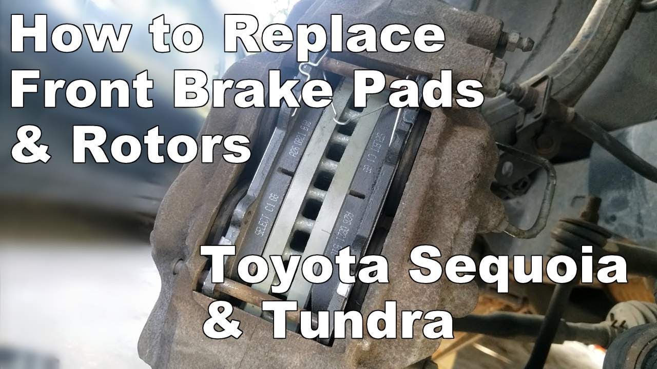 2003 Toyota Sequoia Front Brakes and Rotors Replacement 1999-2007 (Toyota Tundra Brakes)