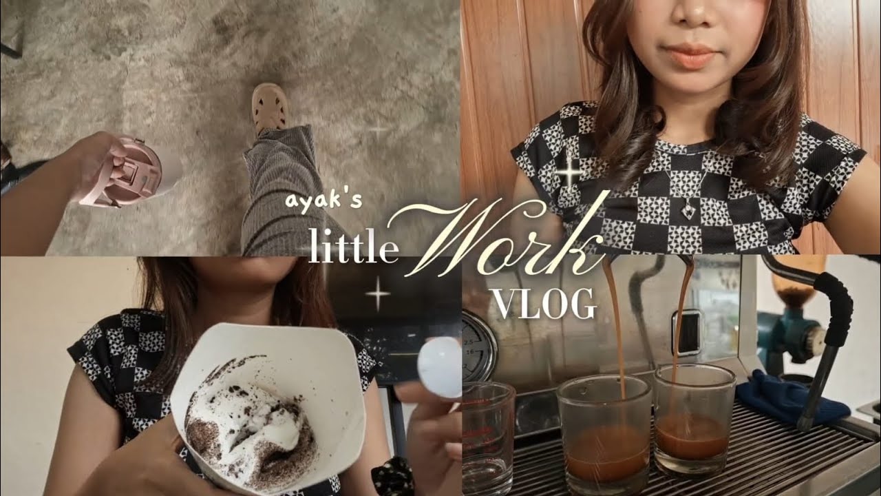 A Day in My Life: First Experience as a Barista ☕️ 𐙚⋆˚ | Indonesia ✨️