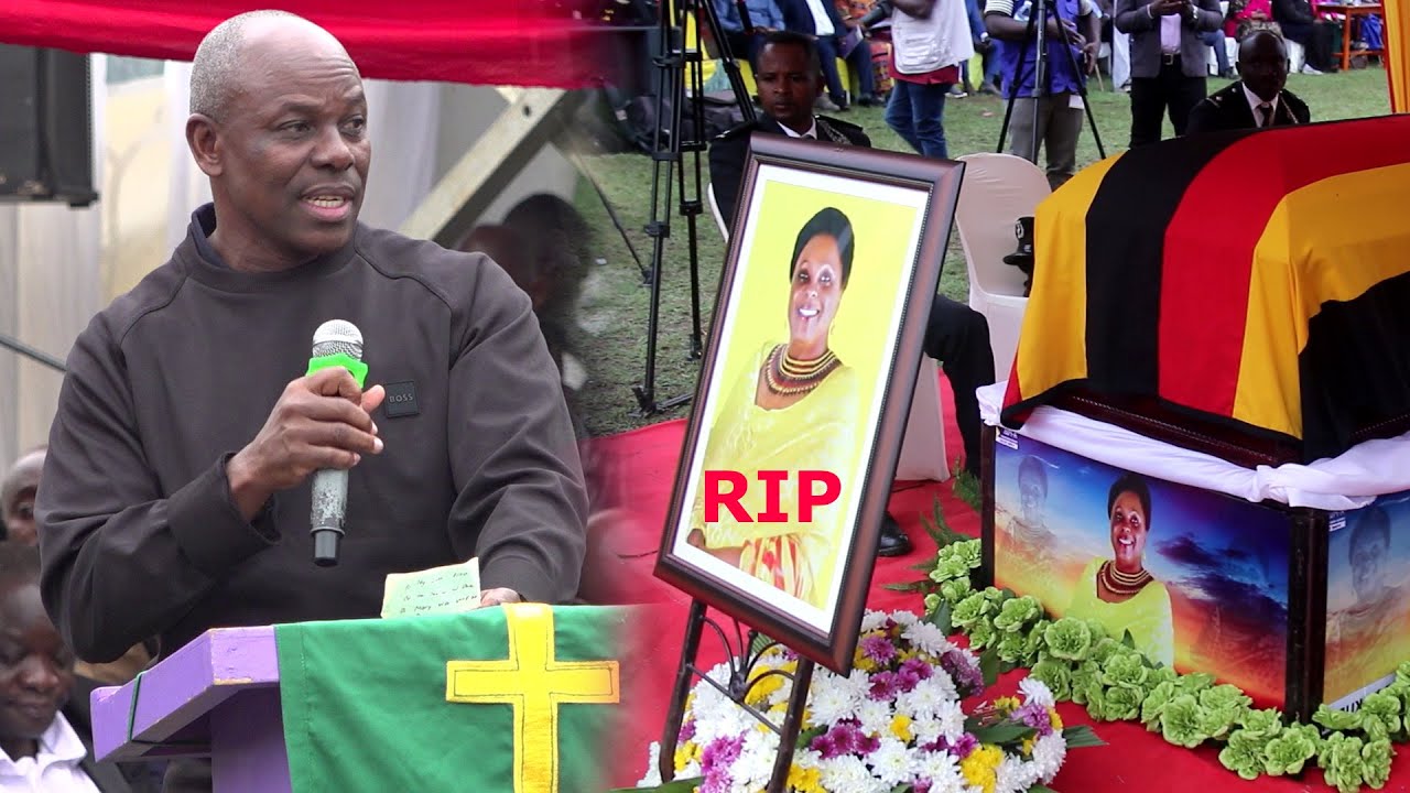 Al-Hajji Hassan Basajabalaba's message at Hon. Mary Karooro Okrut's Burial 