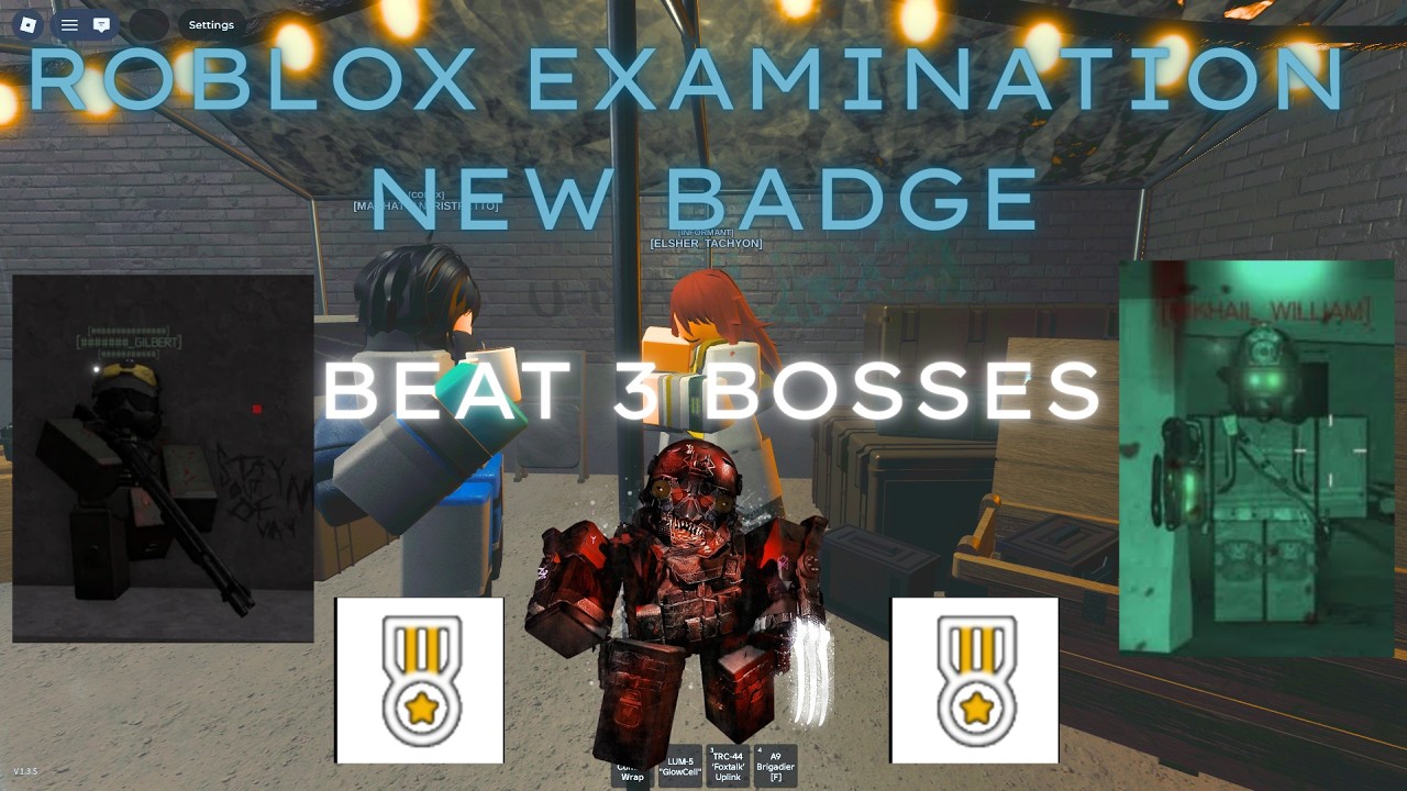 Guinea Pig Badge (NEW) | Roblox Examination