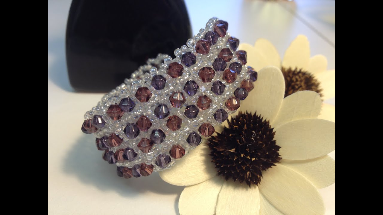 ELEGANT BRACELET with Swarovski crystals. MK: Элегантный браслет!