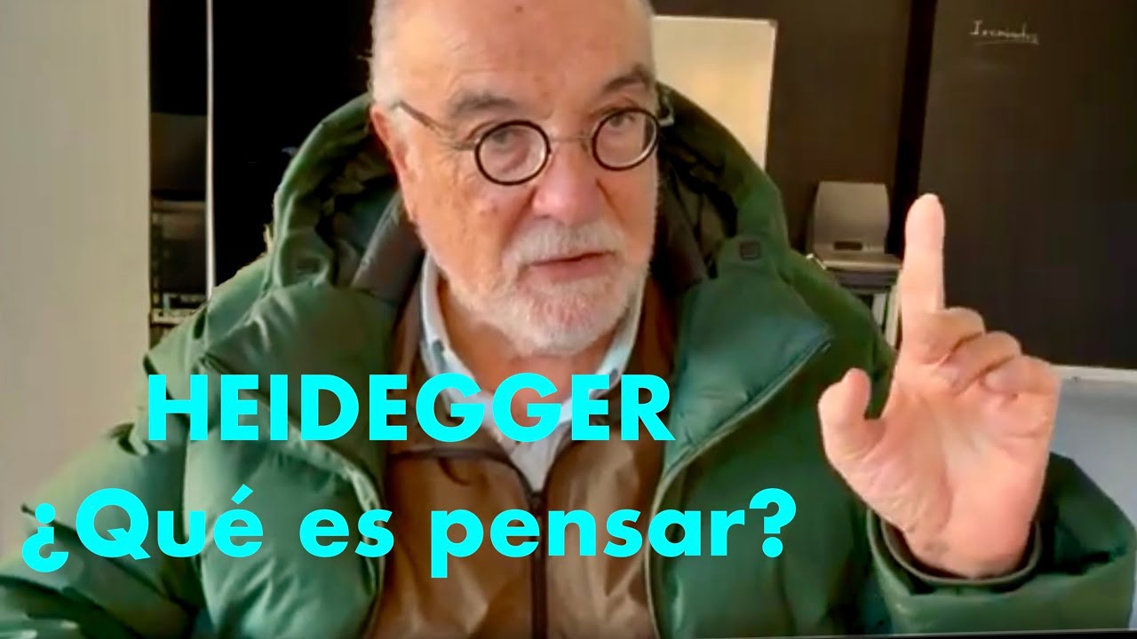 Heidegger ¿Pensar en qué?