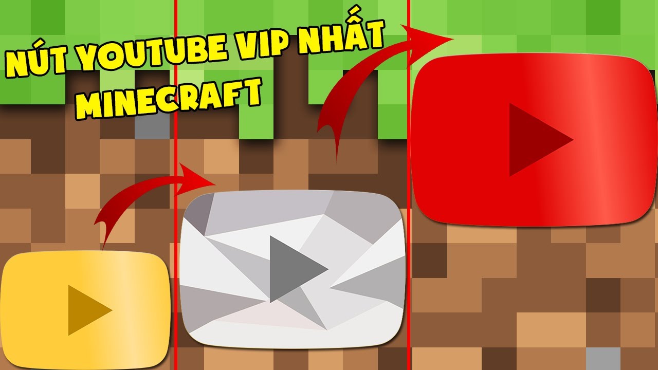 Minecraft, Nhưng Noob Sở Hữu Nút Play Youtube Vip Nhất! T Gaming Có Fan Siêu Giàu Tặng Máy Bay ??
