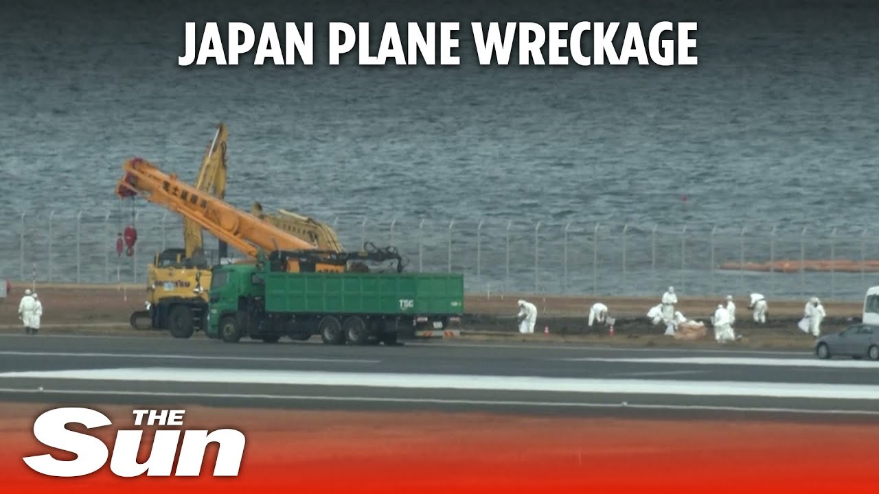 Crews finish clearing plane wreckage from deadly Japan runway collision