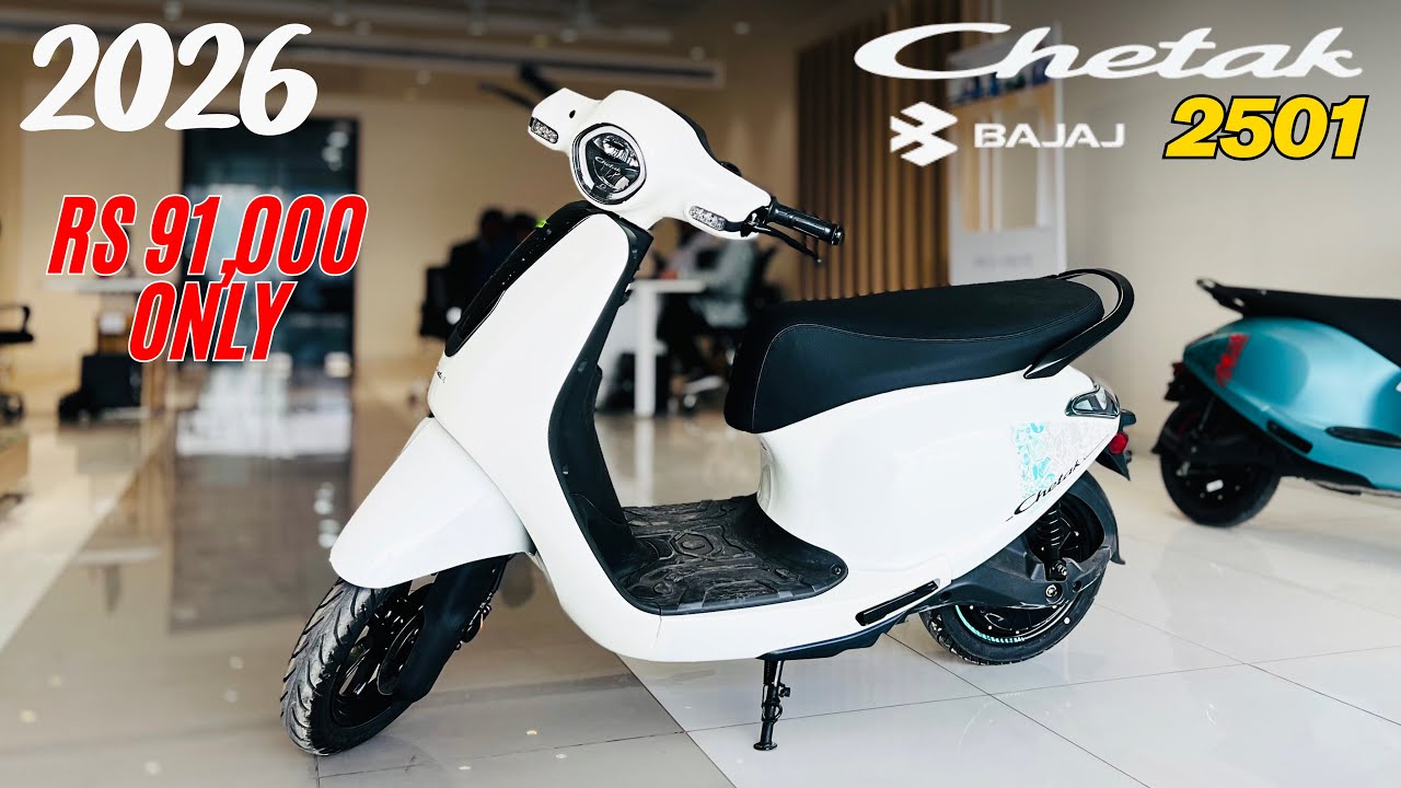 2026 ❤️ Bajaj Chetak 2501 Full Review ✅ On Road Price & Features 🔥 Battery Capacity & Range 