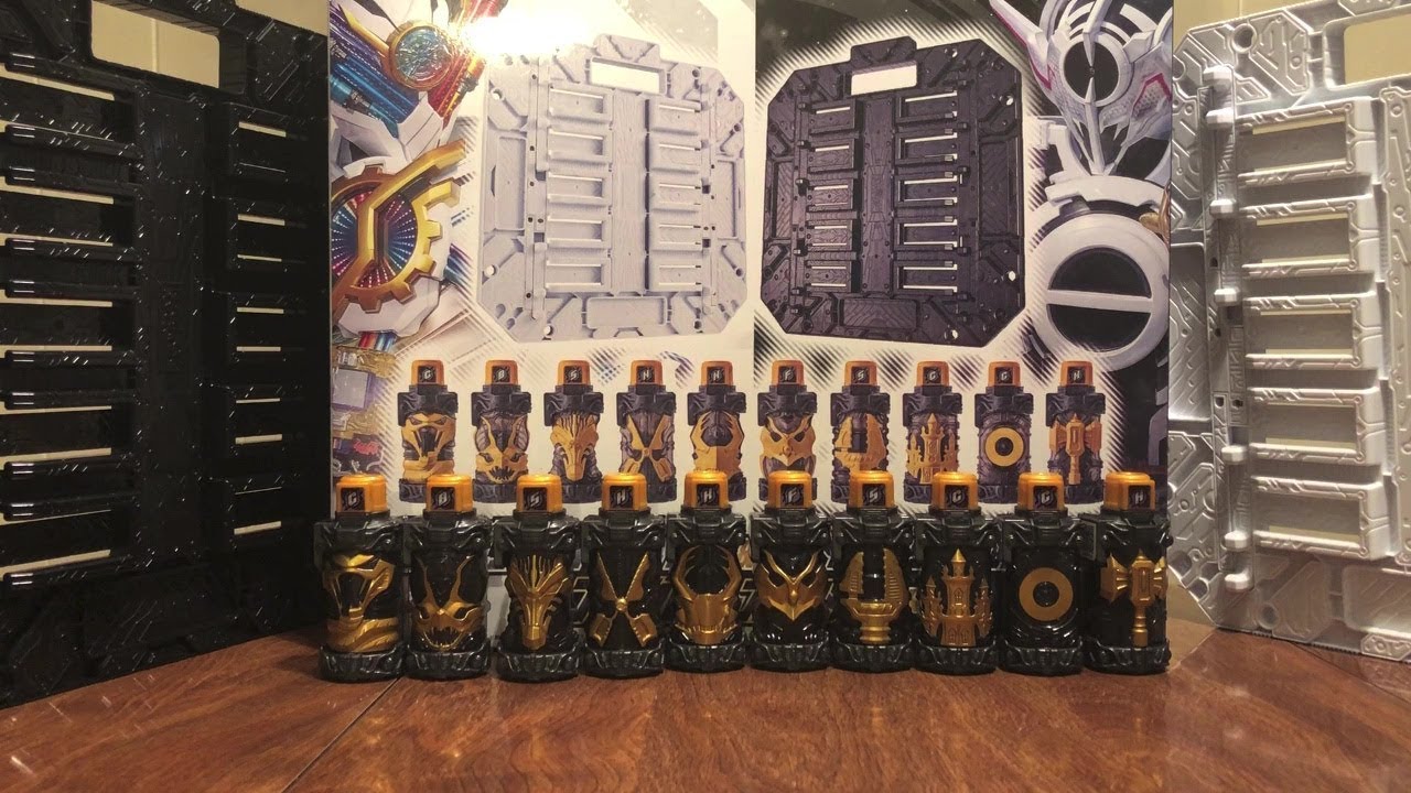 Kamen Rider Build DX Last White & Last Black Pandora Panels & Black Lost Full Bottle Set Review