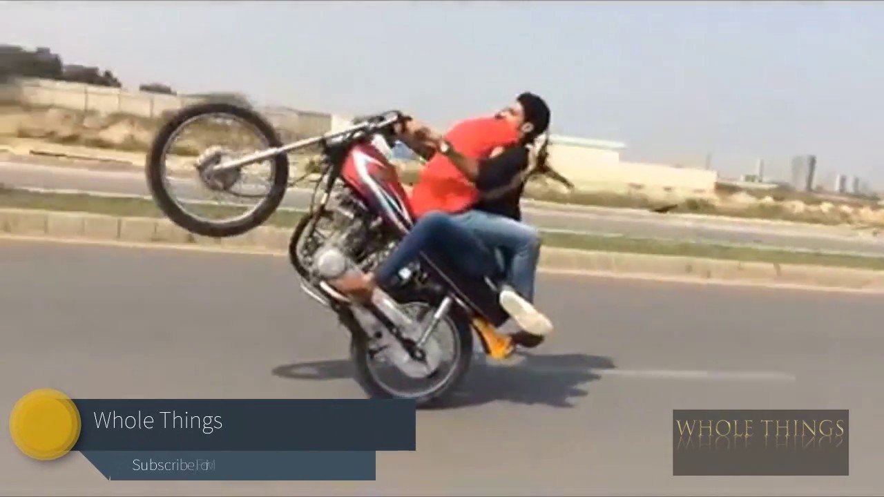 wheelie With Girlfriend random front Side variety On one Wheeling