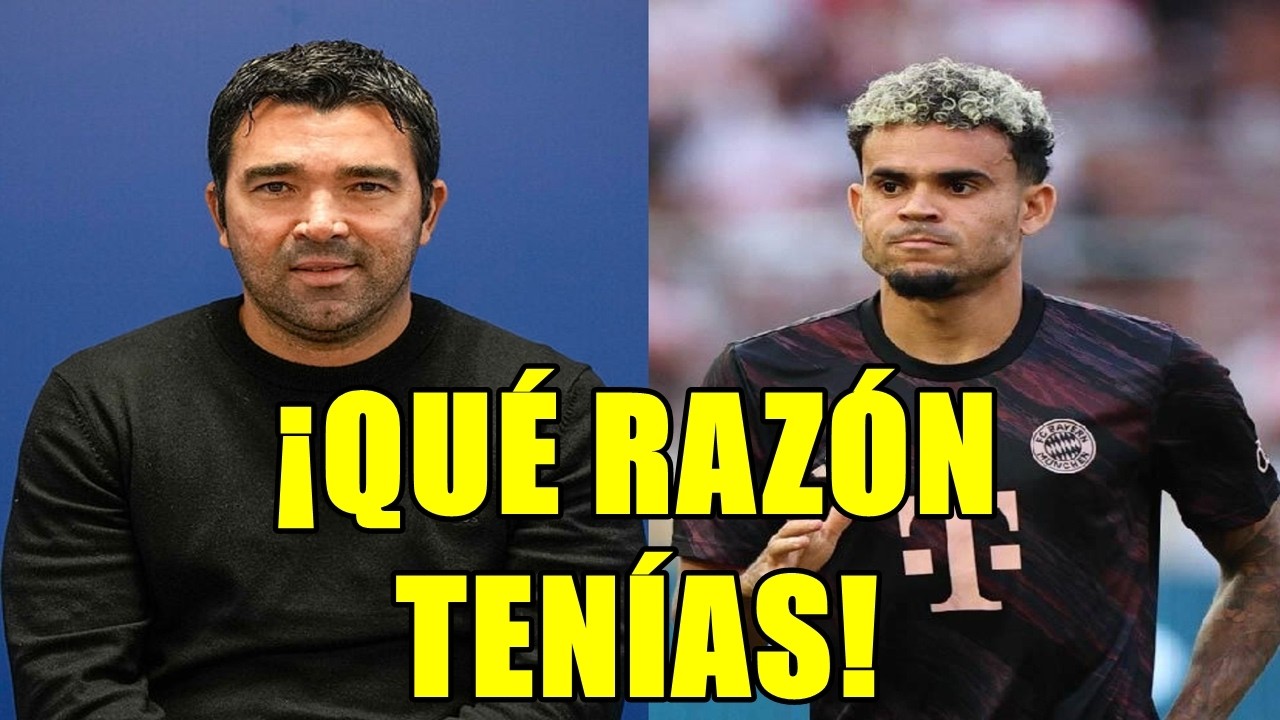 DECO TEN&Iacute;A TODA LA RAZ&Oacute;N CON LUIS D&Iacute;AZ Y LO VEMOS AHORA CON LA LESI&Oacute;N DE RAPHINHA