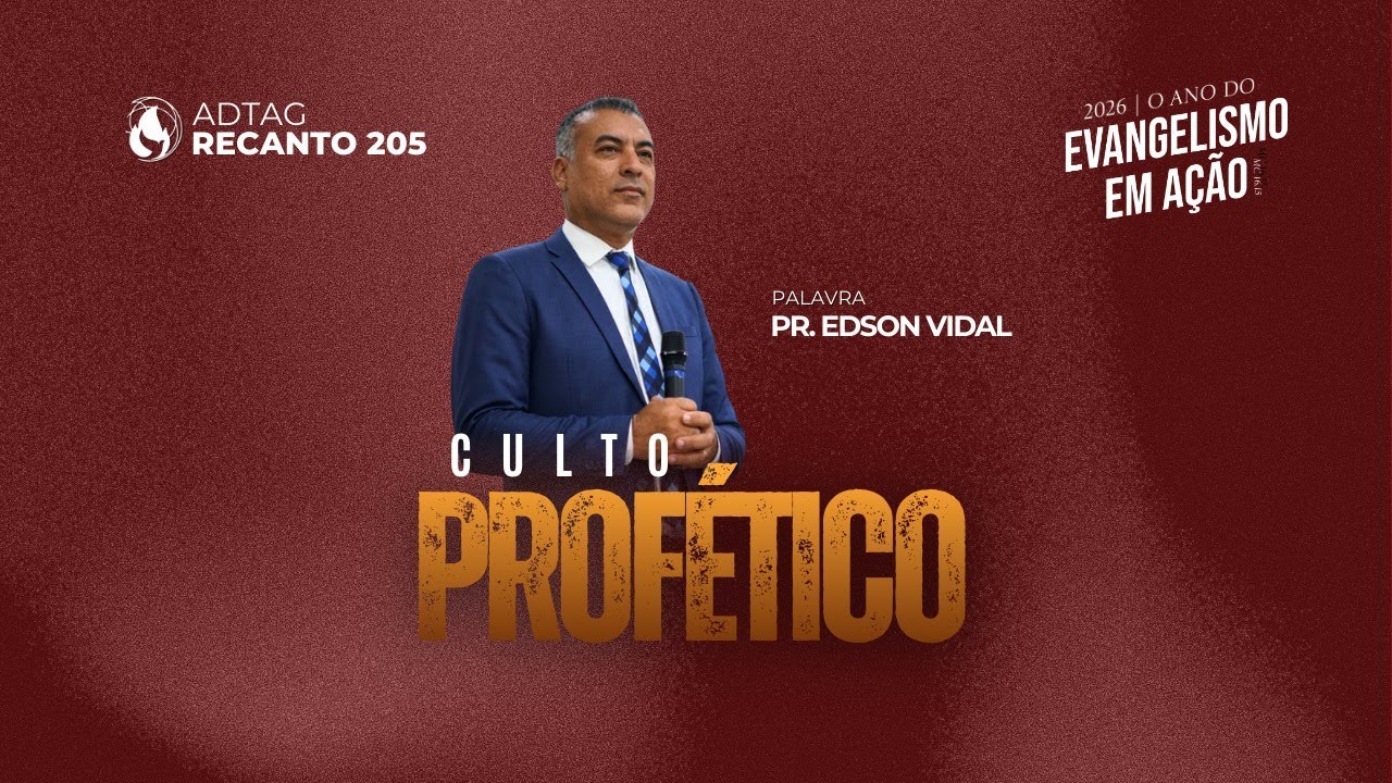 Culto Profético  | ADTAG Recanto | 05/02/2026