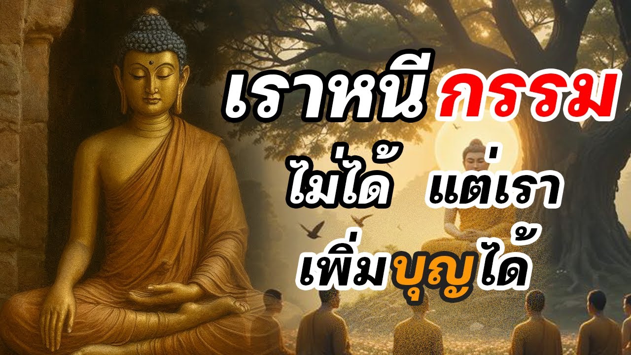 ชีวิตไม่ใช่เรื่องบังเอิญ ทุกอย่างคือผลของกรรม…และการเริ่มต้นใหม่คือหน้าที่ของบุญ#ธรรมะสอนใจ
