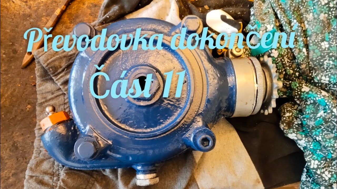 Pokračování v 11 části opravě sekačky s motorem NSU quick 98 (převodovka dokončení)