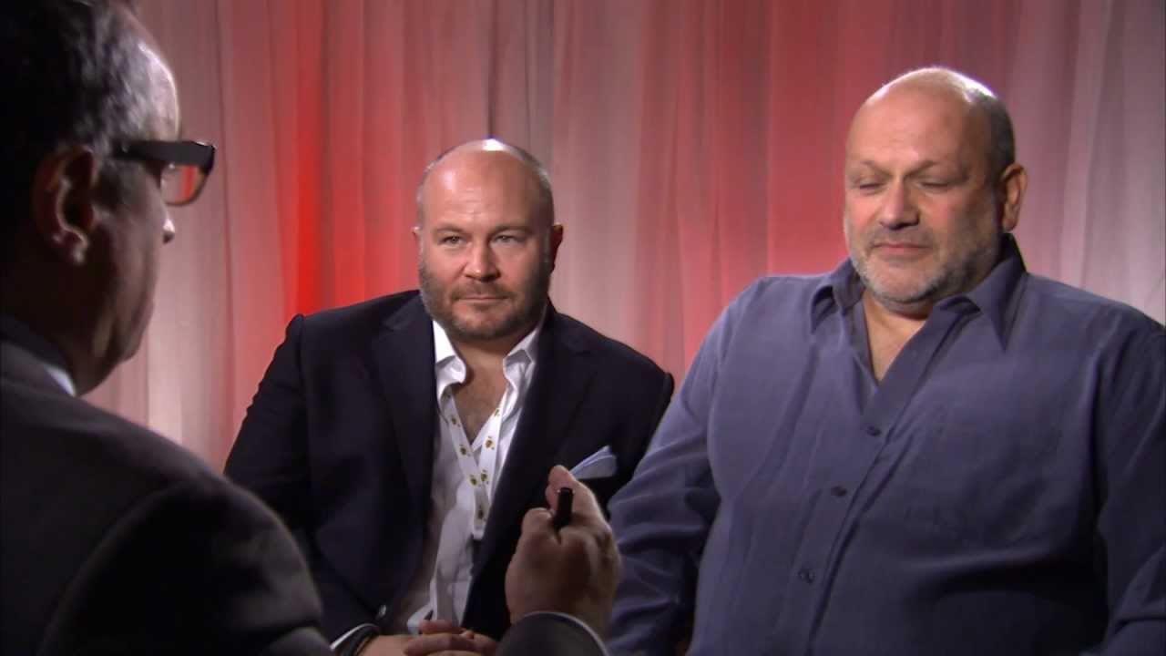 Producer Gareth Unwin and Director Eran Riklis Zaytoun at TIFF 2012