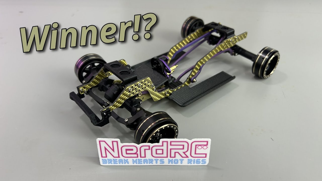 Распаковка и сборка шасси NerdRC Gizmo – титан, анодированное покрытие 75 В и шестерни с повышающ...