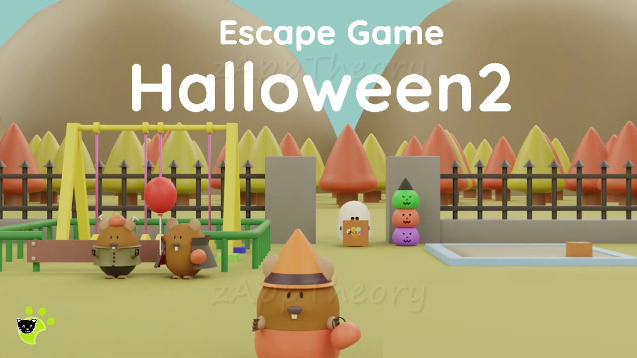 Halloween 2 Escape Game Full Walkthrough 脱出ゲーム 攻略 (nicolet.jp)