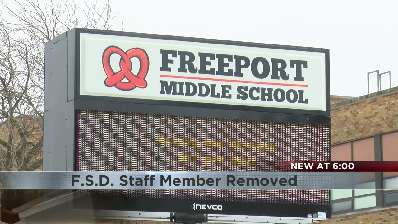 Freeport Middle School staff member removed for discipline techniques, school district says