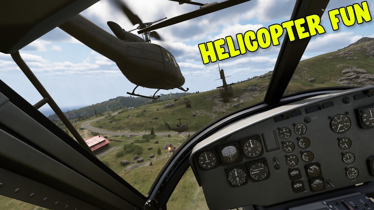 Funny HELICOPTER Moments | Arma Reforger